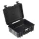 OUTDOOR kuffert i sort med polstret skillevæg 430x300x170 mm Volume: 22,1 L Model: 5000/B/RPD